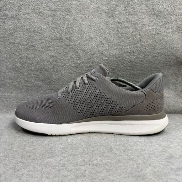 Kizik Shoes Mens Size 10 Wide Athens Grey White Step in Comfort Recovery Sneaker - Picture 7 of 10